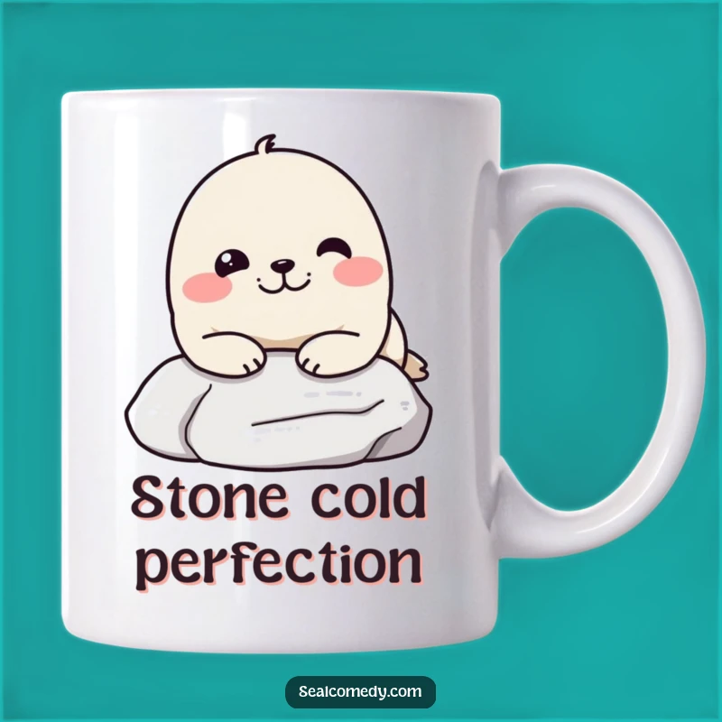 Funny Seal Resting Chin Mug: Adorable and Hilarious Gift for Animal Lovers