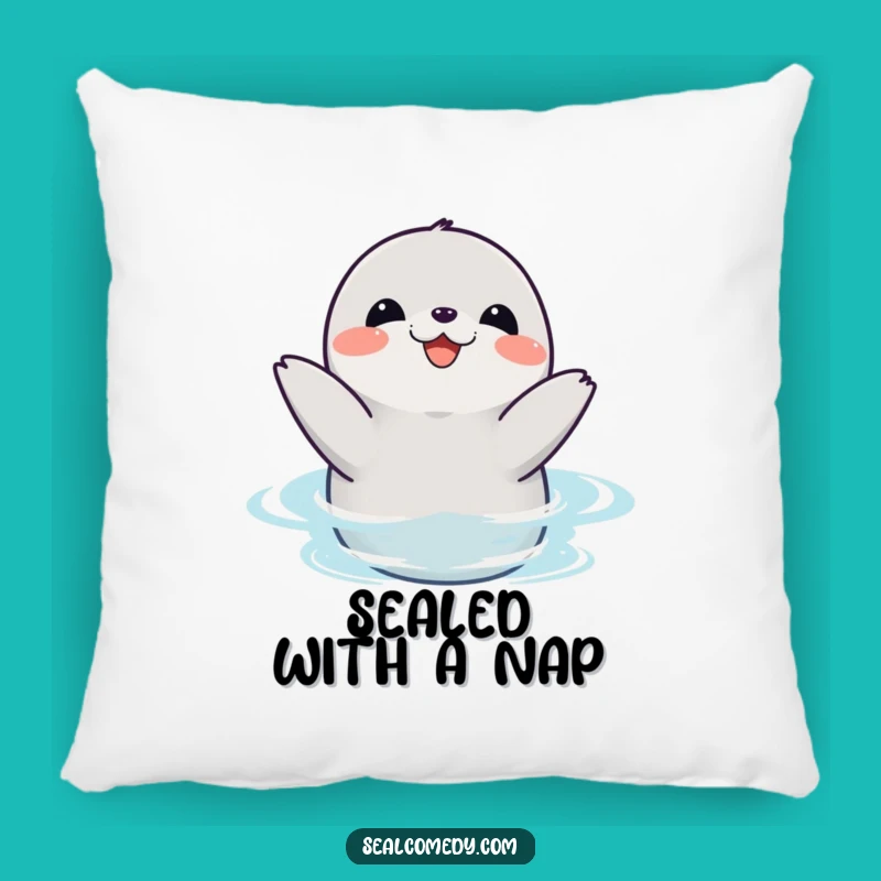 Comfy Funny Seal Clapping Pillow - Joyful Cushion Buddy!