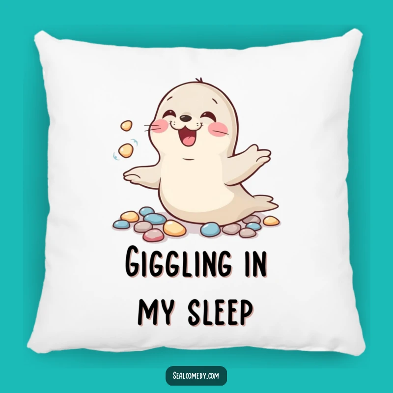 Funny Giggling Seal Pillow: Snuggle Up with Playful Joy, Ideal Funny Gift