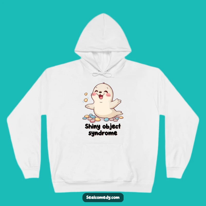 Cozy Funny Giggling Seal Hoodie: Stay Warm with Playful Charm, Ideal Funny Gift
