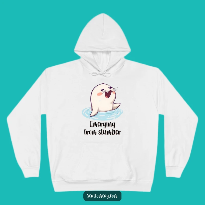 Funny Eager Seal Hoodie: Cozy & Cheerful - Ultimate Funny Gift for Seal Fans!