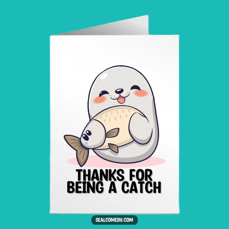 Seal of Thanks: Free Printable Card for a Proud Appreciation