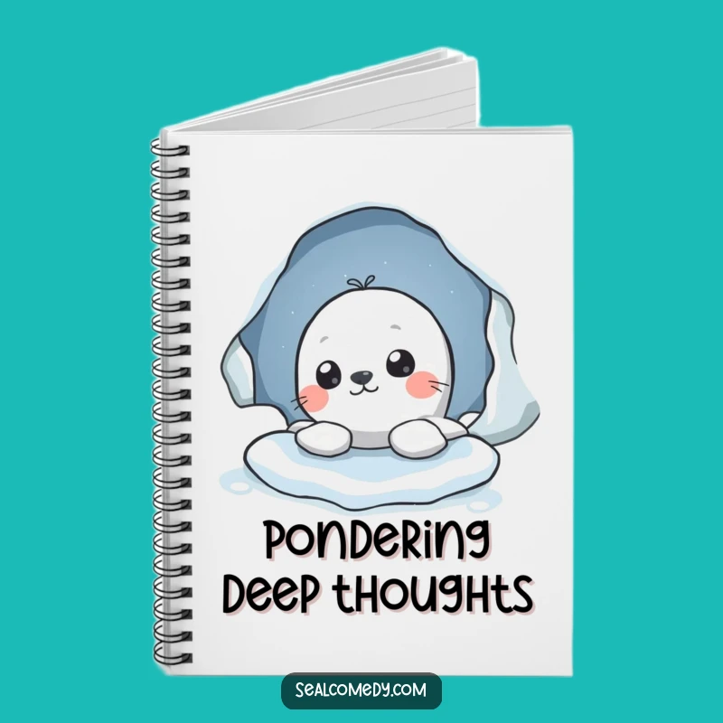 Funny Seal Peek Notebook: Capture Ideas, Perfect Gift for Curious Minds