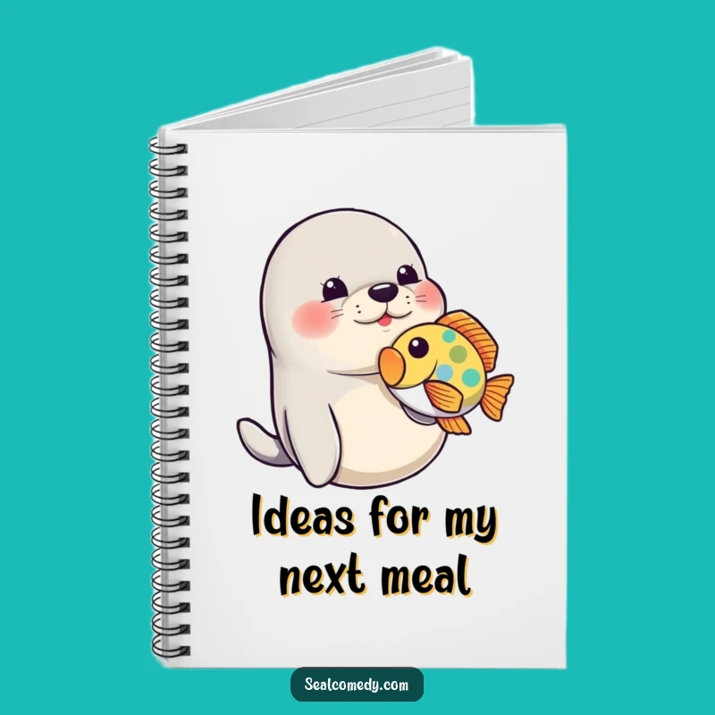 Funny Seal Play Journal: Playful Animal Notebook, Ideal Funny Gift for Note-Takers