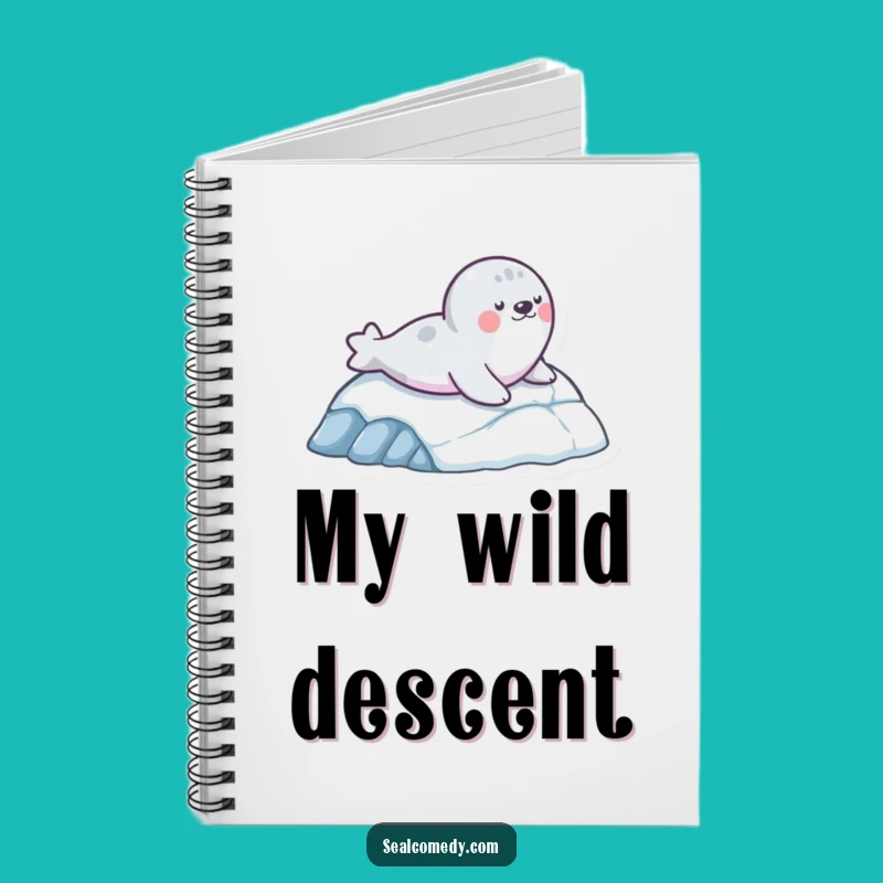 Funny Seal Slide Notebook: Ideas in Motion, Perfect Gift for Playful Minds