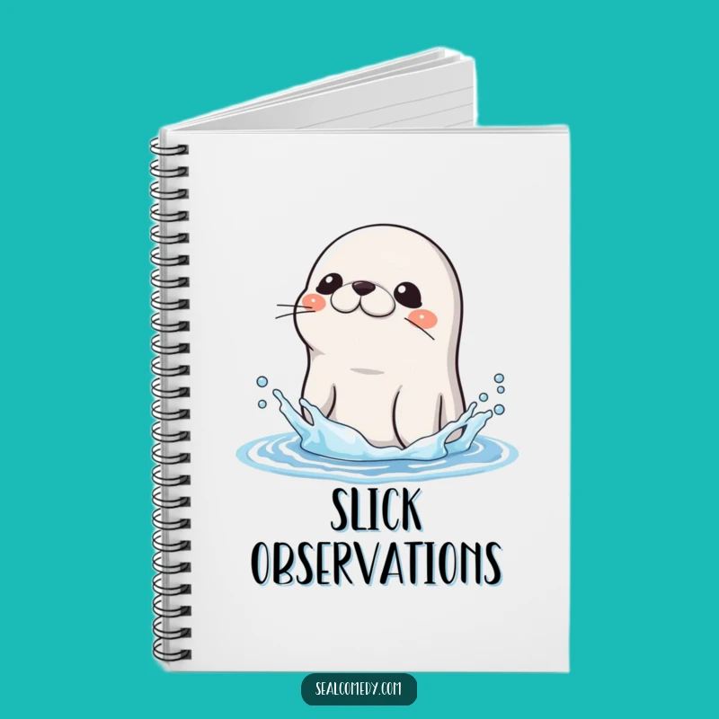 Funny Wet Seal Shake Notebook: Journal Your Refreshing Ideas