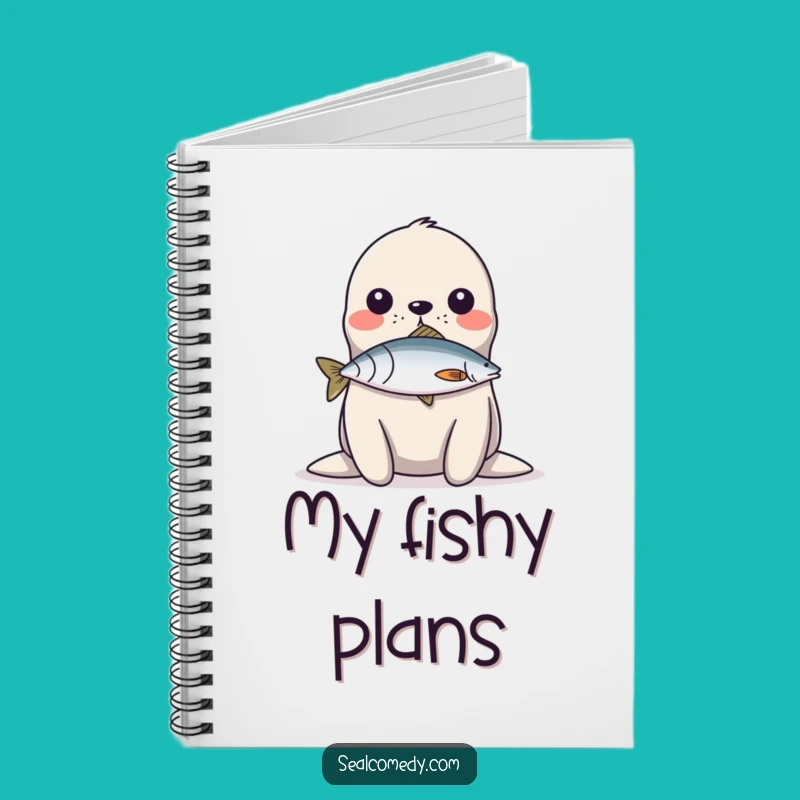 Funny Seal Fish Balance Notebook: Talent Journal - Record Ideas Hilariously