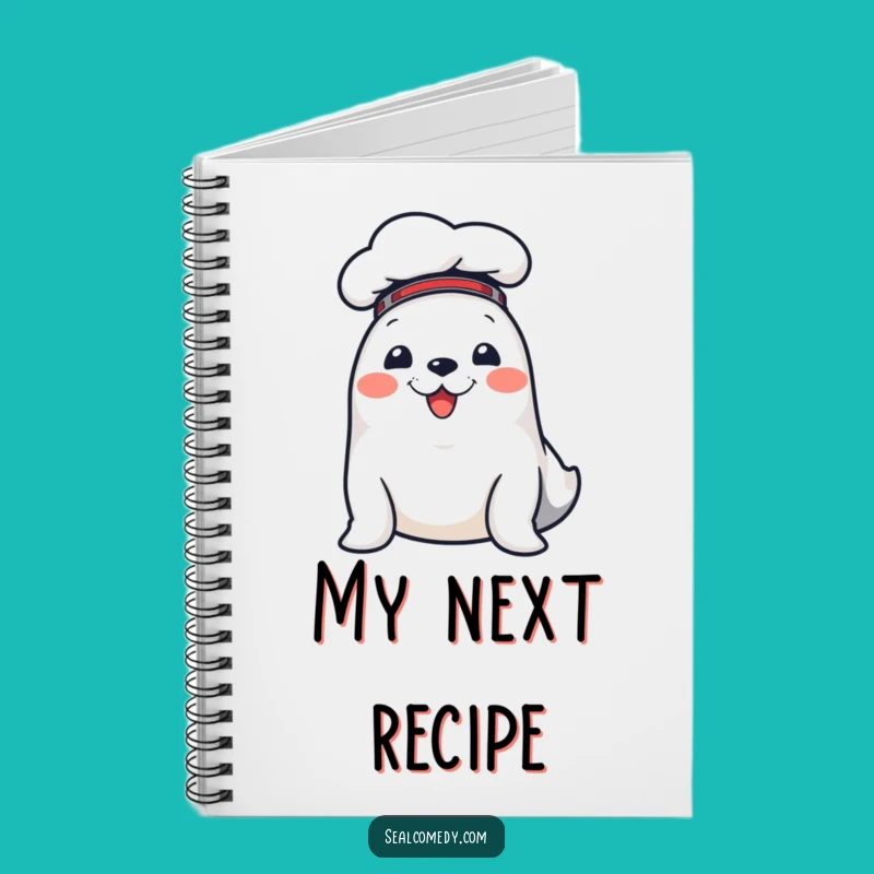 Funny Chef Seal Notebook: Jot Down Ideas with Culinary Flair, Perfect Funny Gift