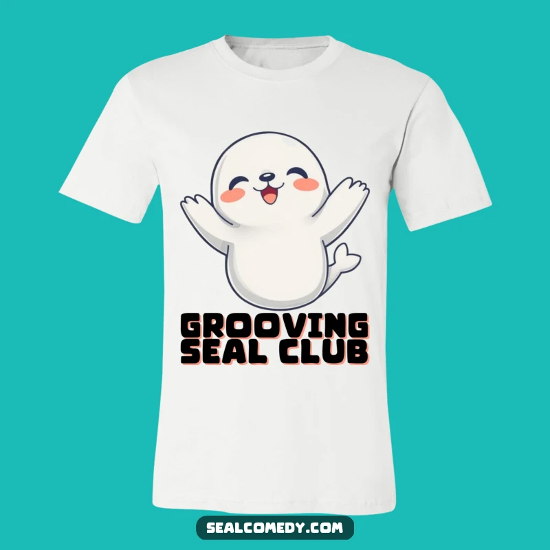Funny Dancing Seal T-Shirt - Joyful Flipping Good Time Apparel!